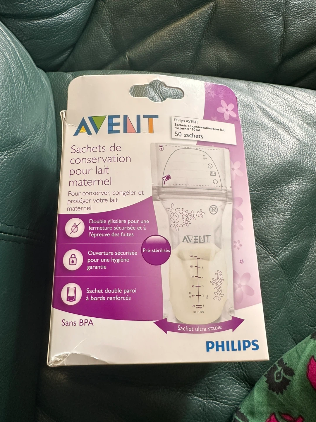 Philips Avent Breast Milk Storage Bags - 50 Count