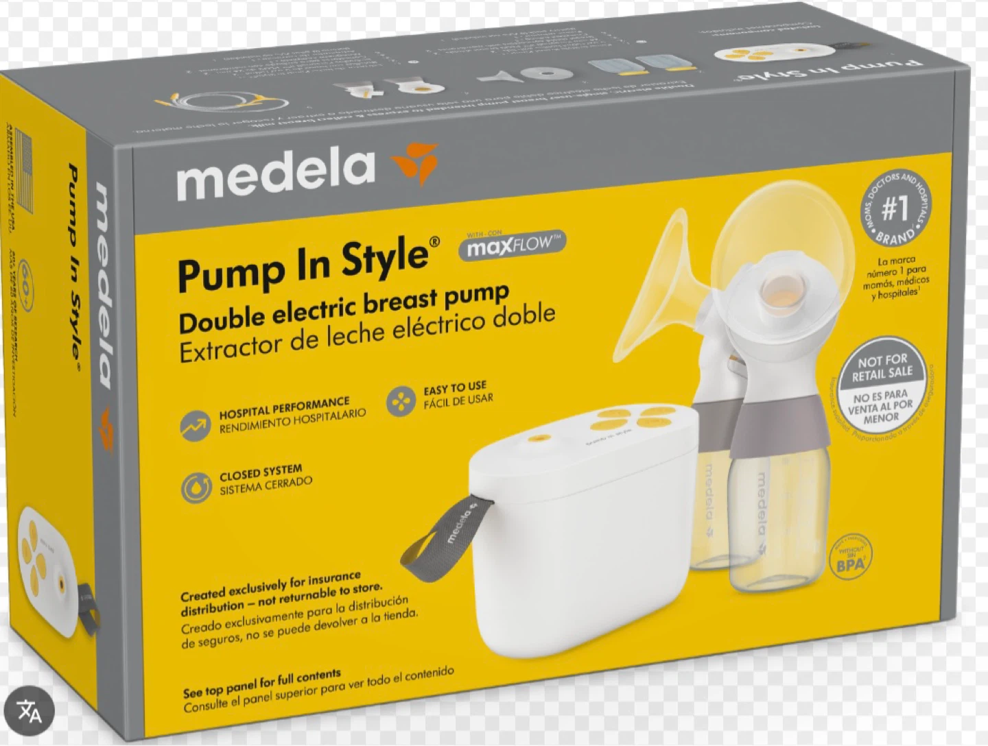 BRAND NEW Medela Pump In Style Double Electric Breast Pump