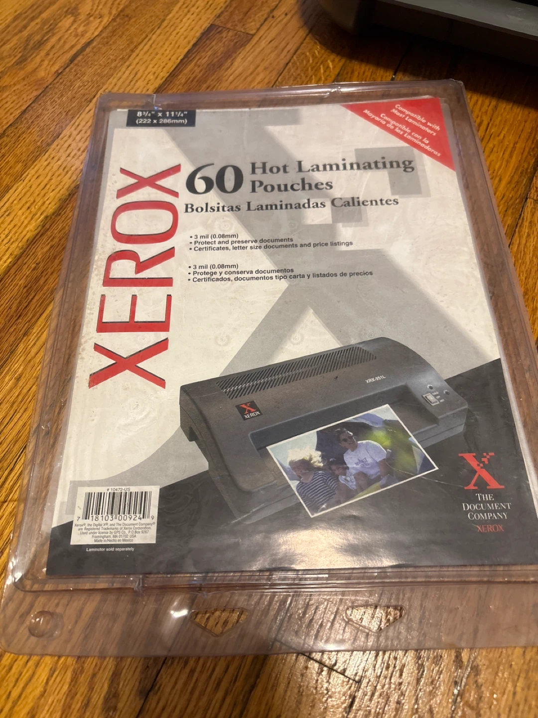 Xerox XRX-LM1910 Laminator with 60 Hot Laminating Pouches - photo 4