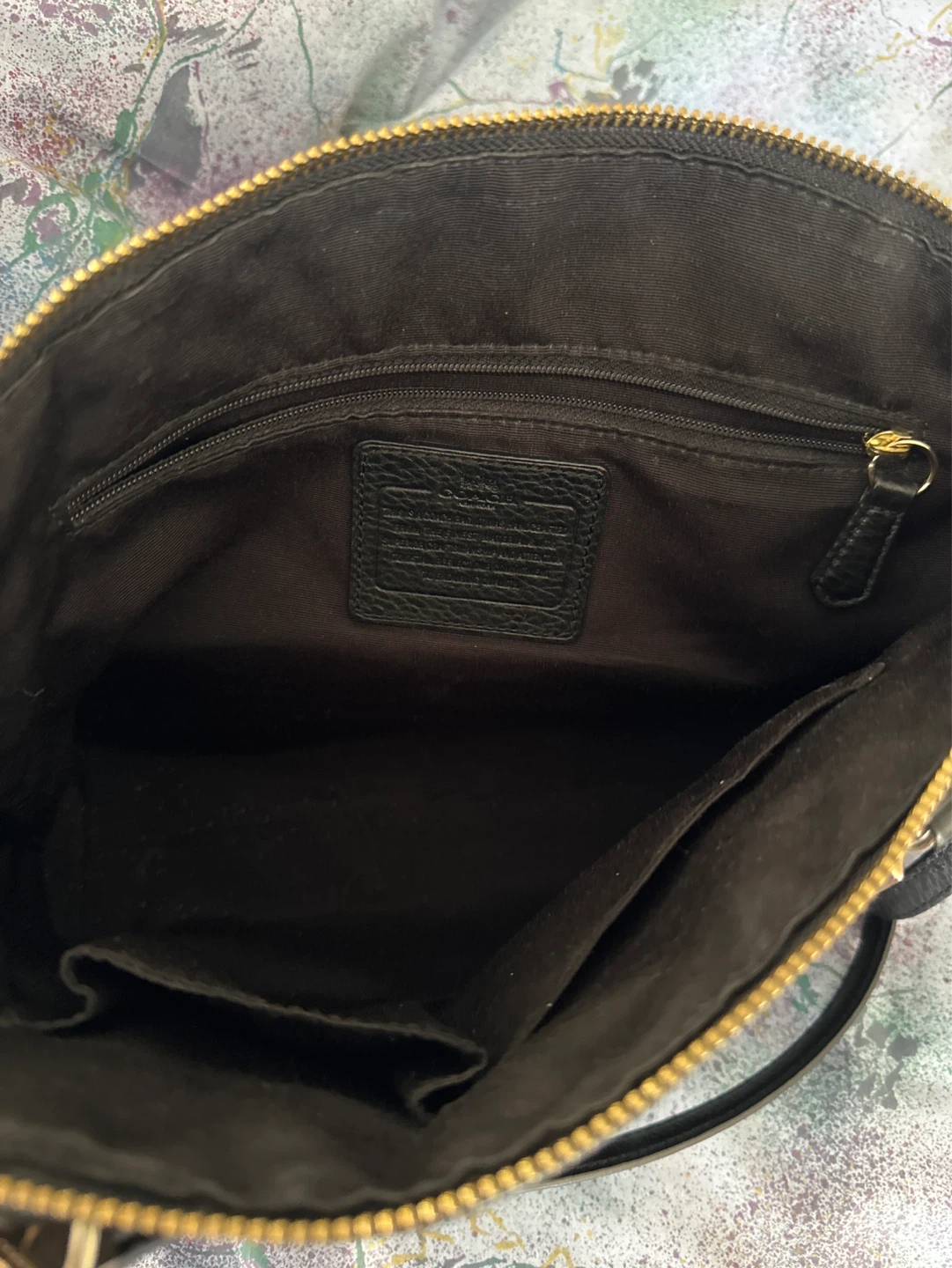 Coach Black Leather Crossbody Handbag ⚽️ - photo 3