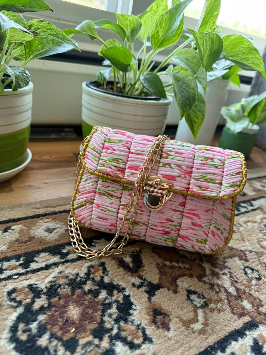 Hand made purse