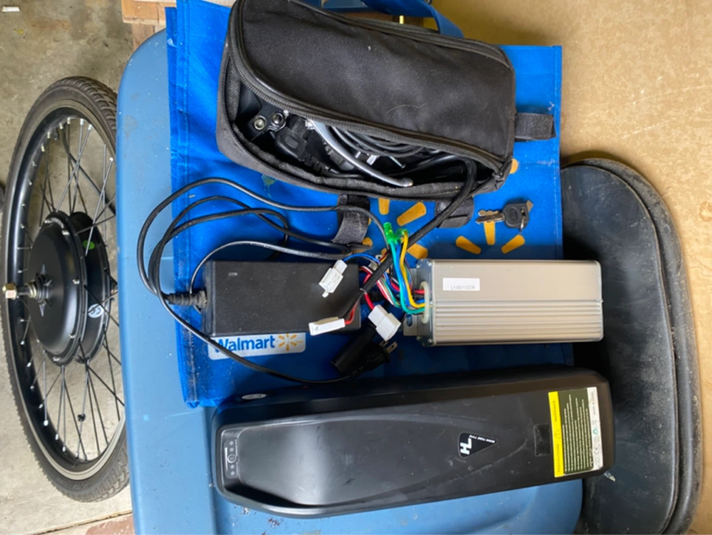 1000 watt electric bike kit front drive - photo 2