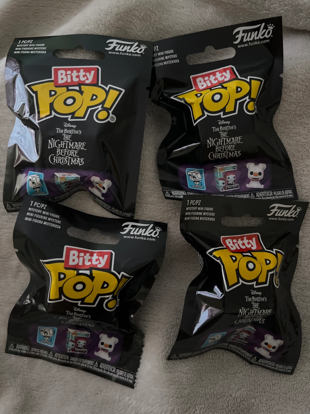 ⚽️Funko Bitty Pop! The Nightmare Before Christmas (4 Pack)