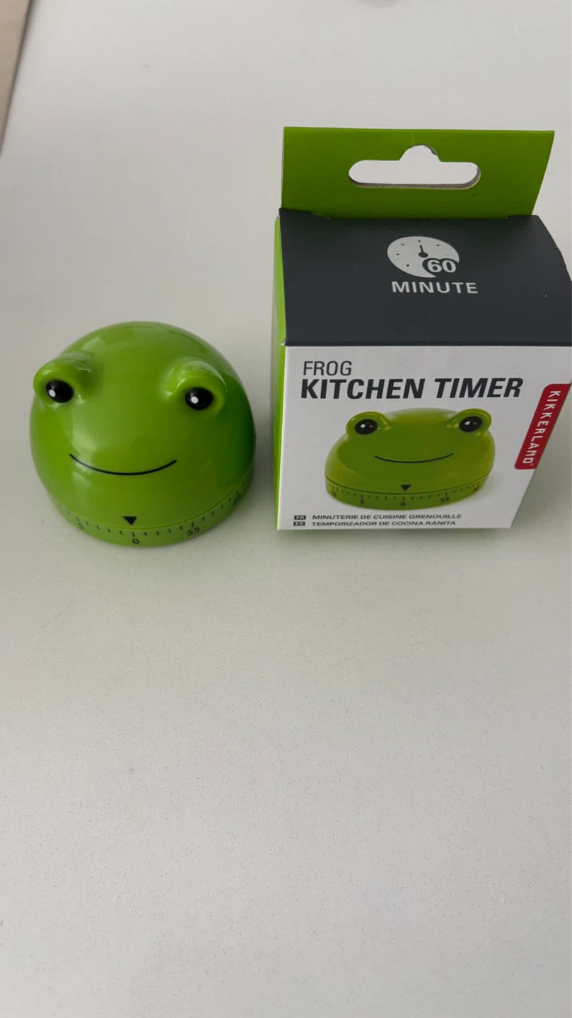 Kikkerland Frog Kitchen Timer
