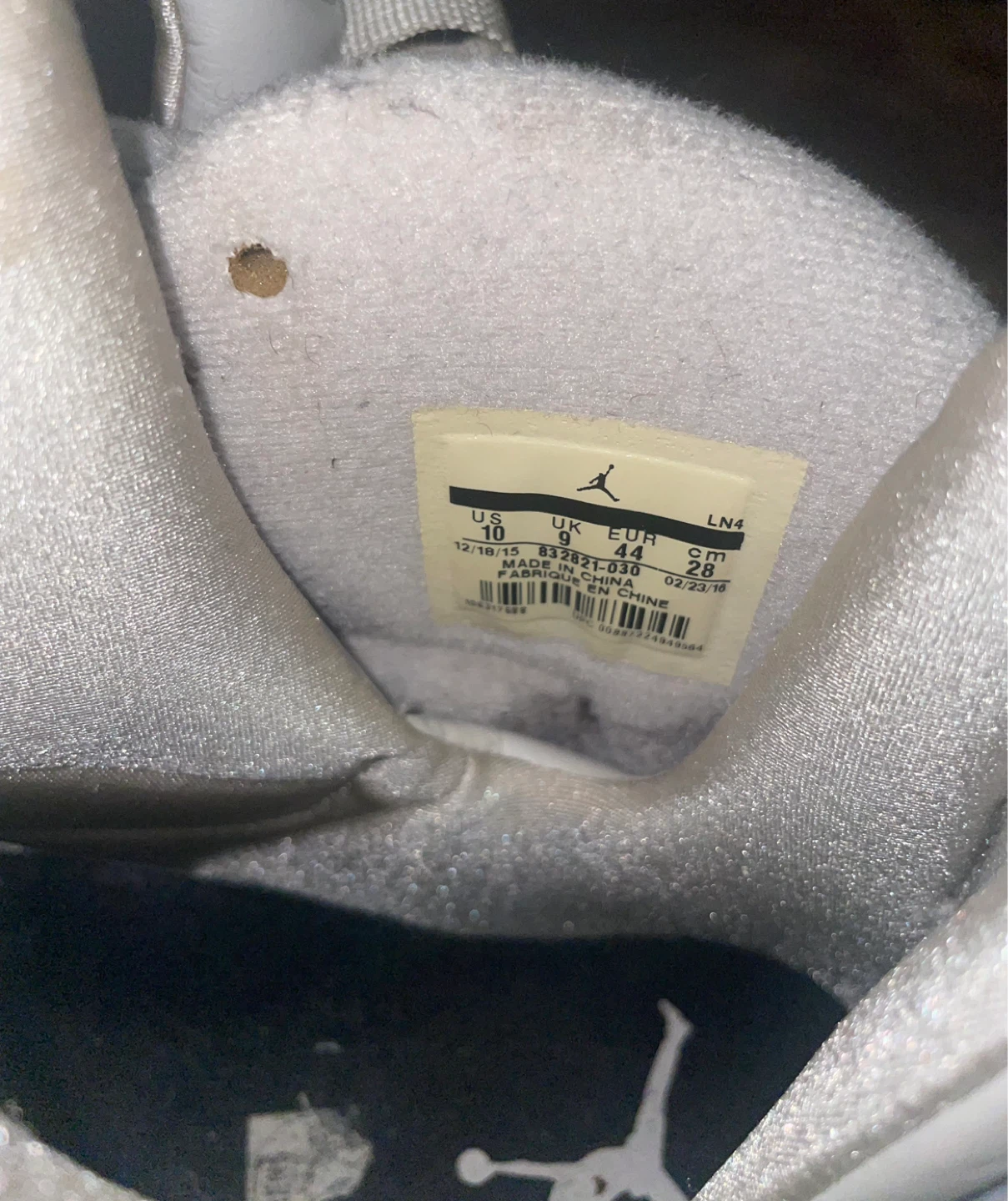 Air Jordan 8 Retro Champagne Sneakers - photo 4