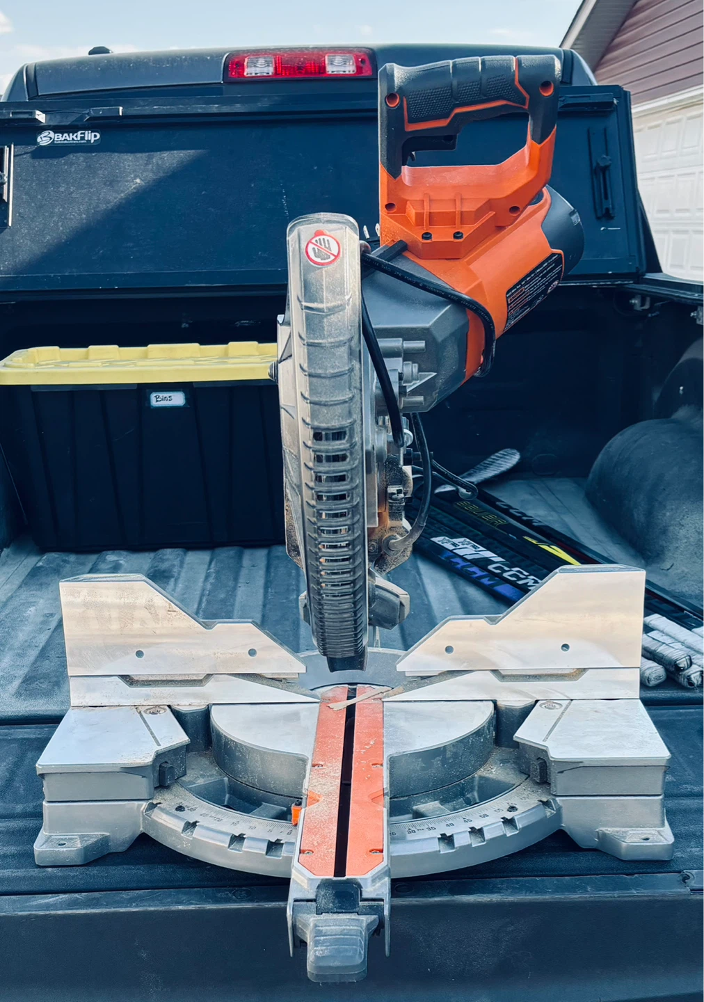 RIDGID 15 Amp Corded 12” Dual Bevel Sliding Mitre Saw - photo 4