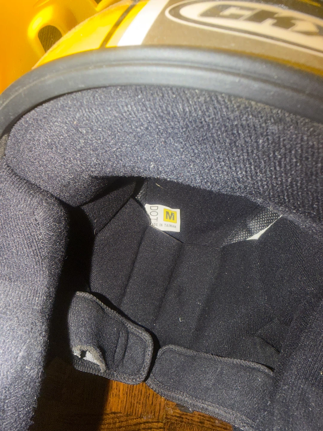 CRX Yellow Dirt Bike Helmet - photo 5