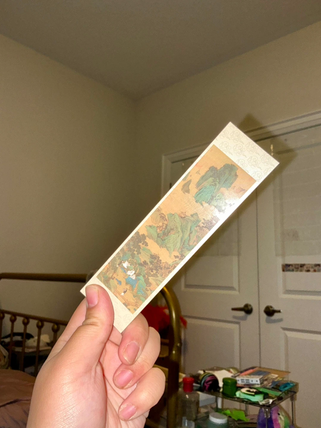 Decorative Bookmark with Chinese Landscape Painting ⚽