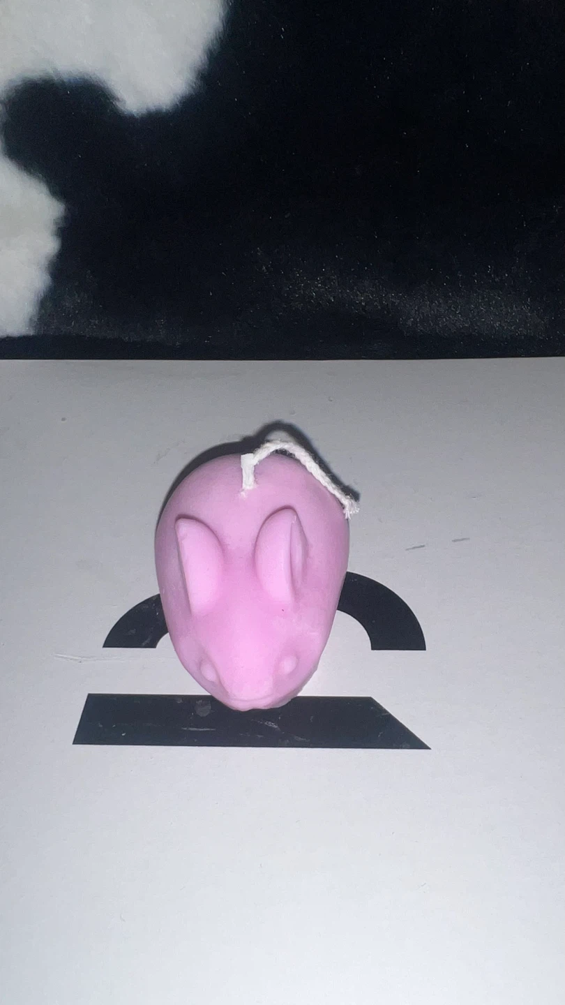 Pink Bunny Candle - photo 2