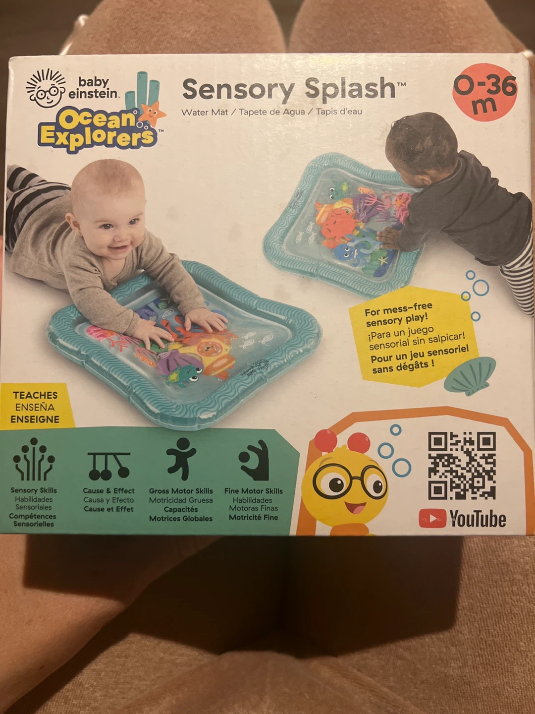 ⚽️ Baby Einstein Sensory Splash Water Mat 0-36 Months
