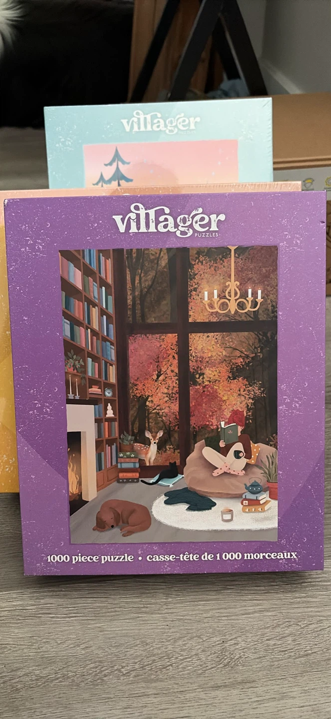 Villager Puzzles - 1000 Piece Jigsaw Puzzles (Set of 4)