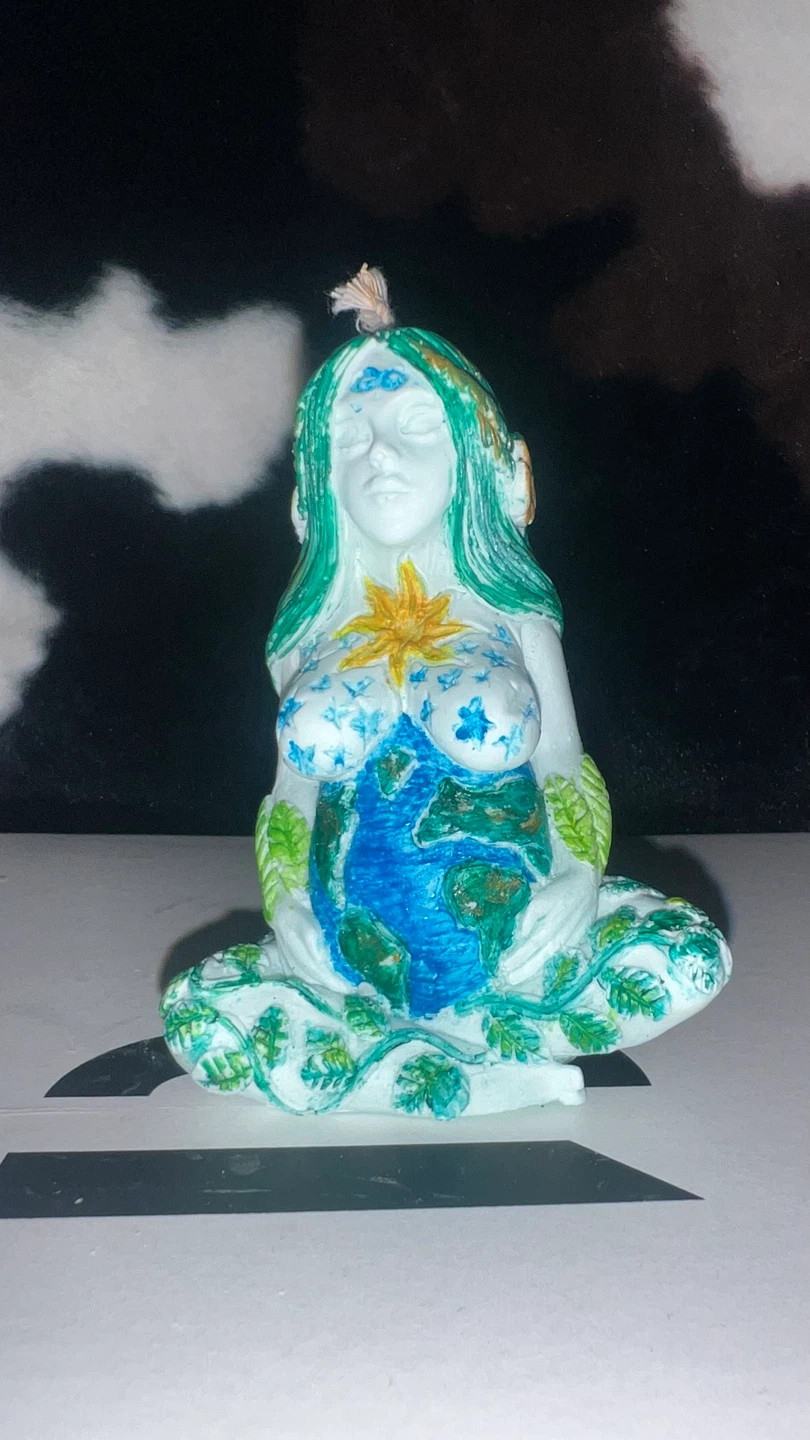 Mother Earth Goddess Candle