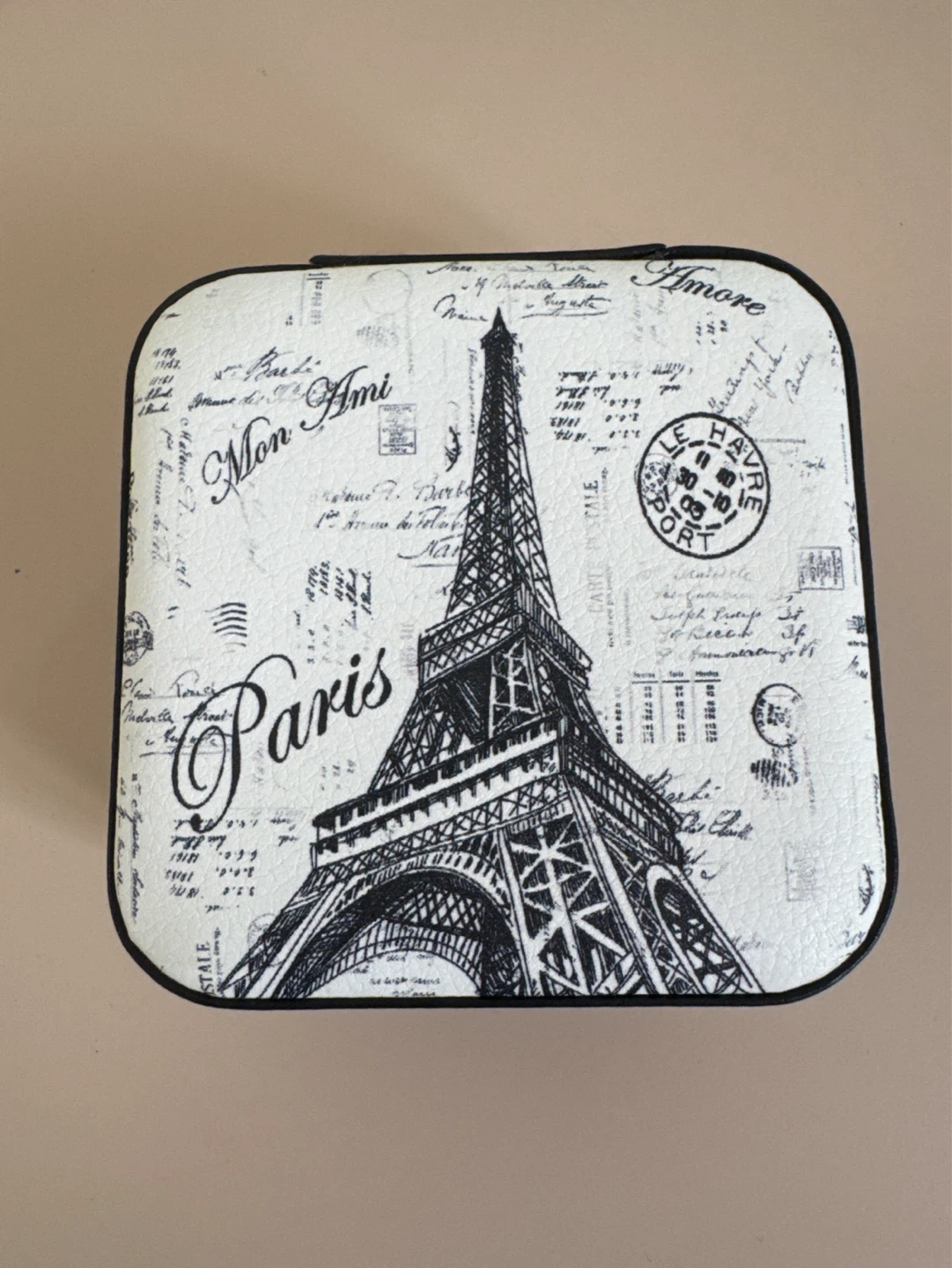 Jewelry Organizer Box with Mirror travel size ⚽️