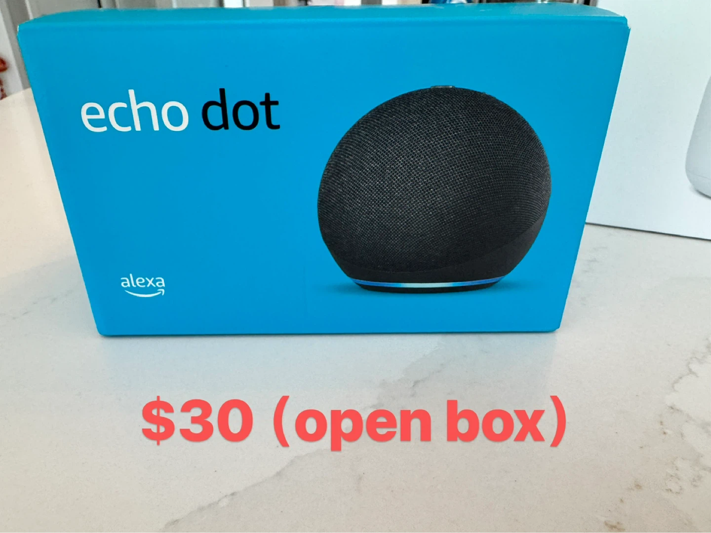 Echo Dot (4th Gen) Smart Speaker（Open box）