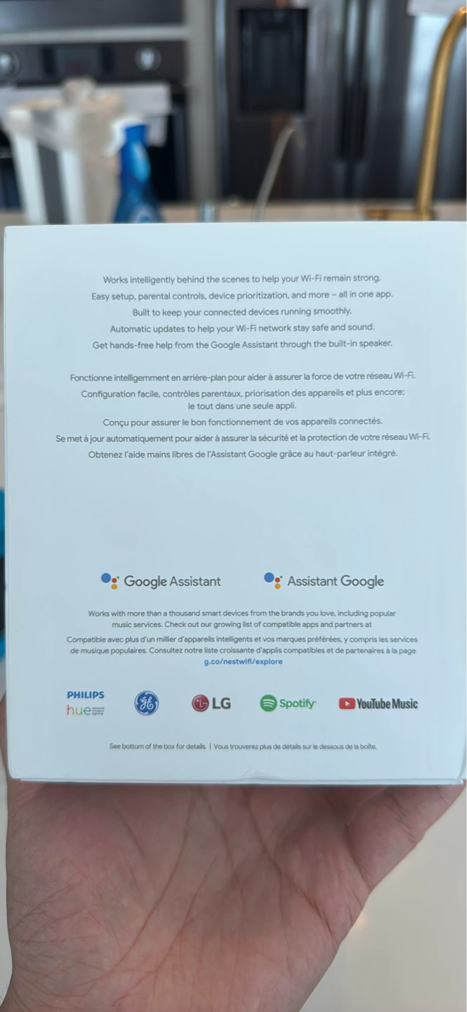 Google Nest Wifi Router and 2 Points（Open box） - photo 2