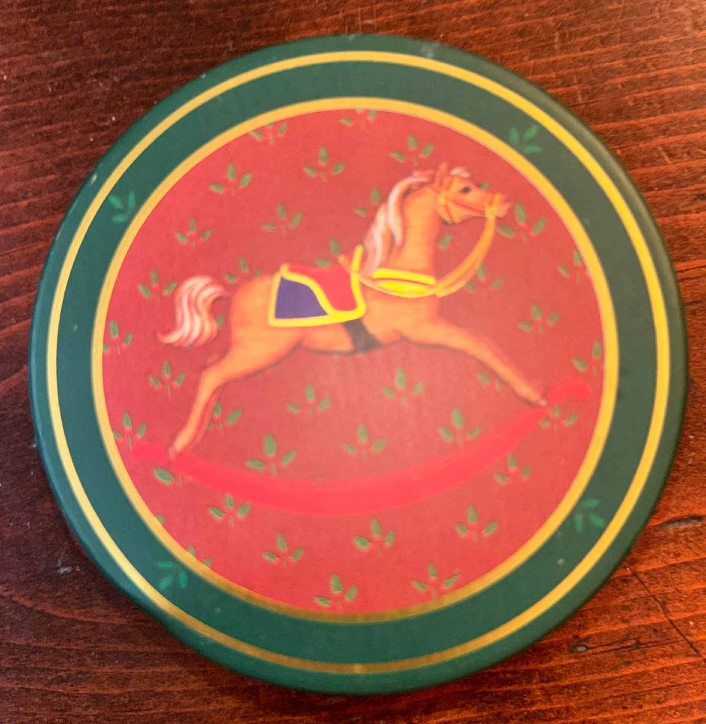 Set of 6 Rocking Horse Coasters w Cork Backing ⚽️ - photo 4