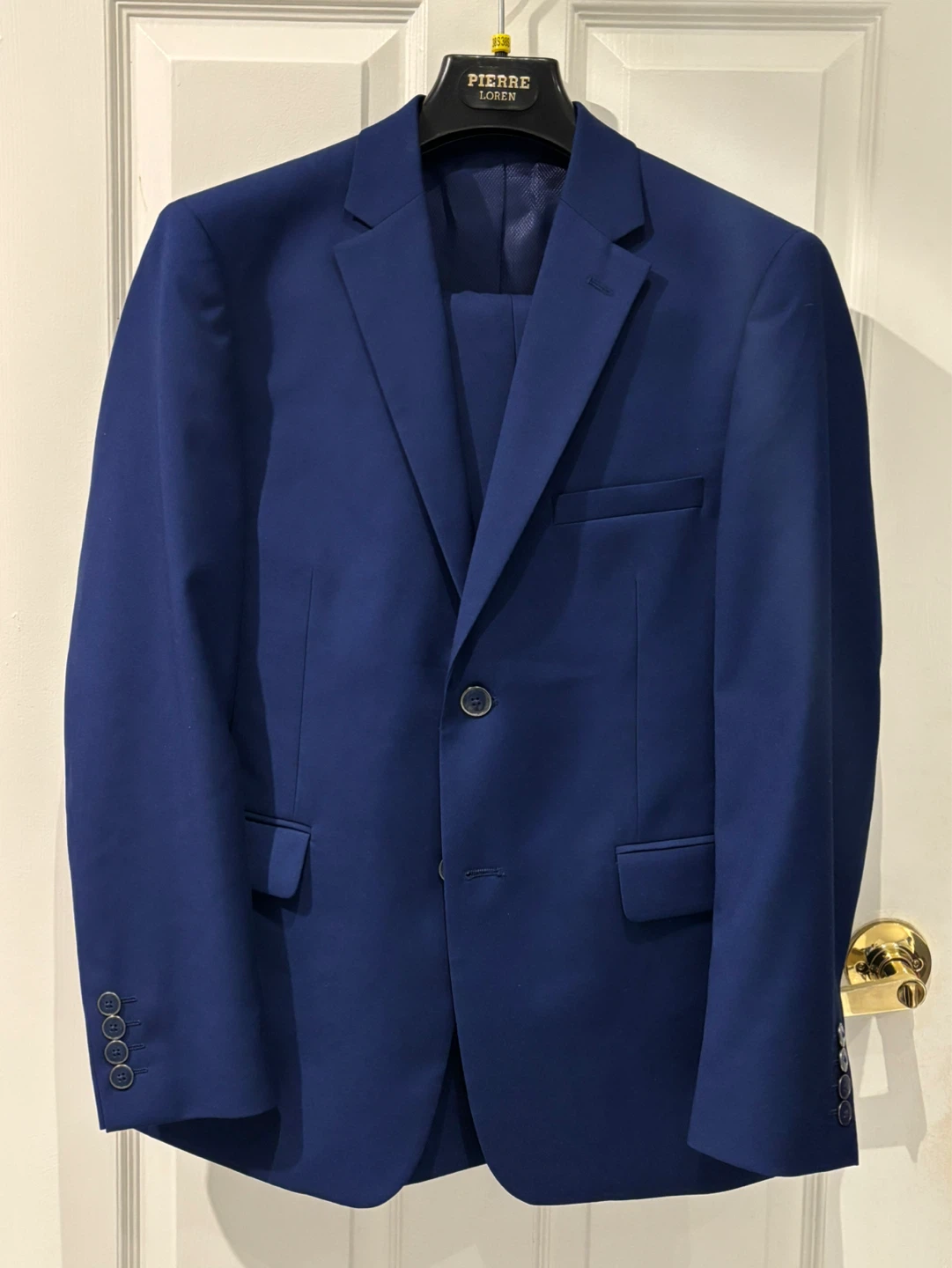 Royal Blue Suit - 38S ⚽️