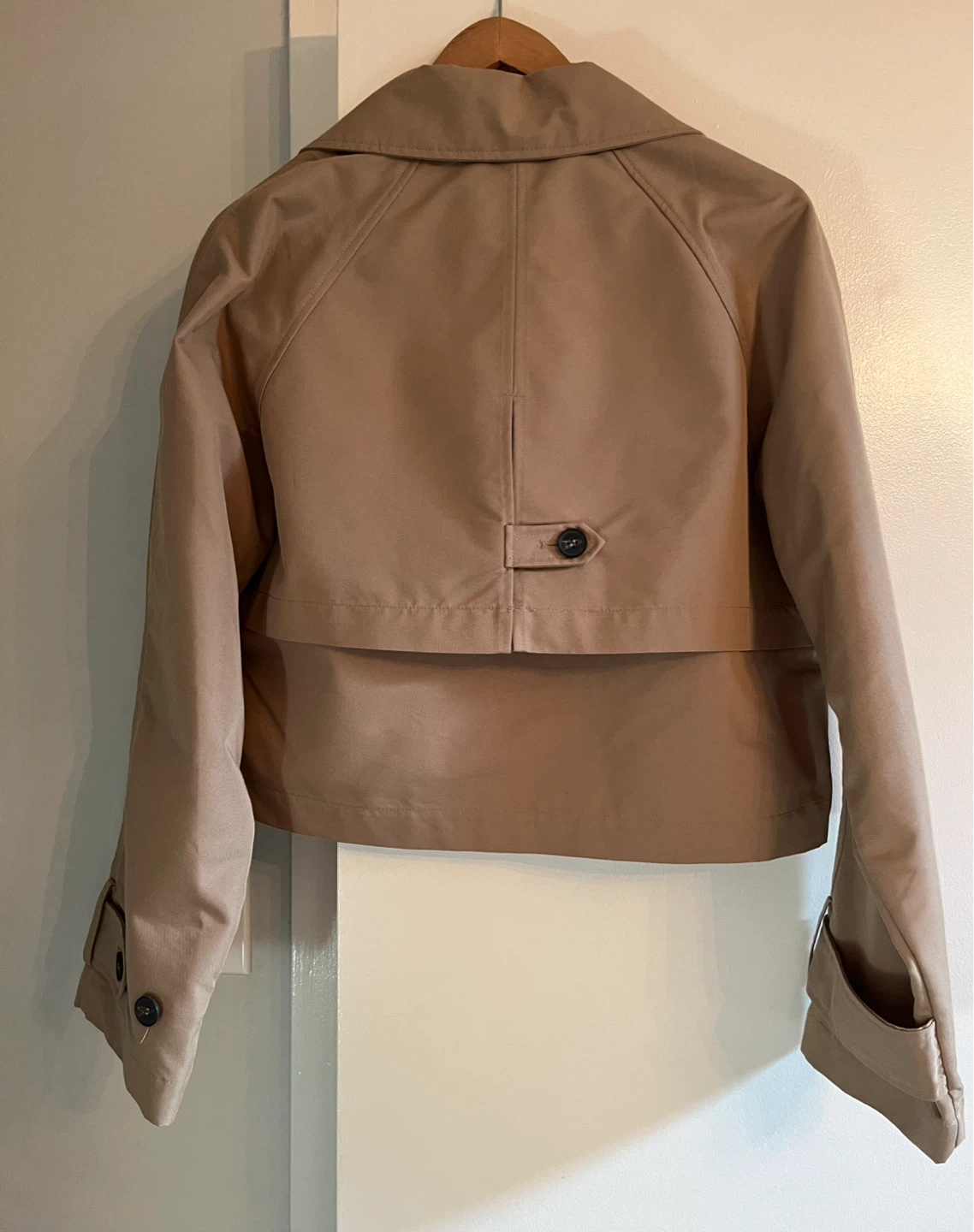 ZARA Cropped Trench Jacket ⚽ - photo 4
