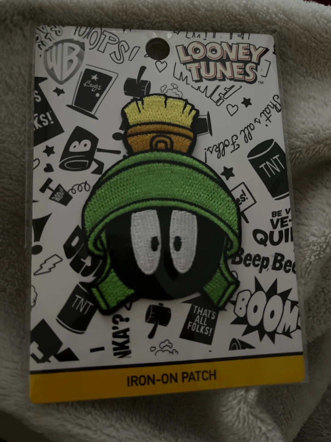 ⚽️Looney Tunes Marvin the Martian Iron-On Patch