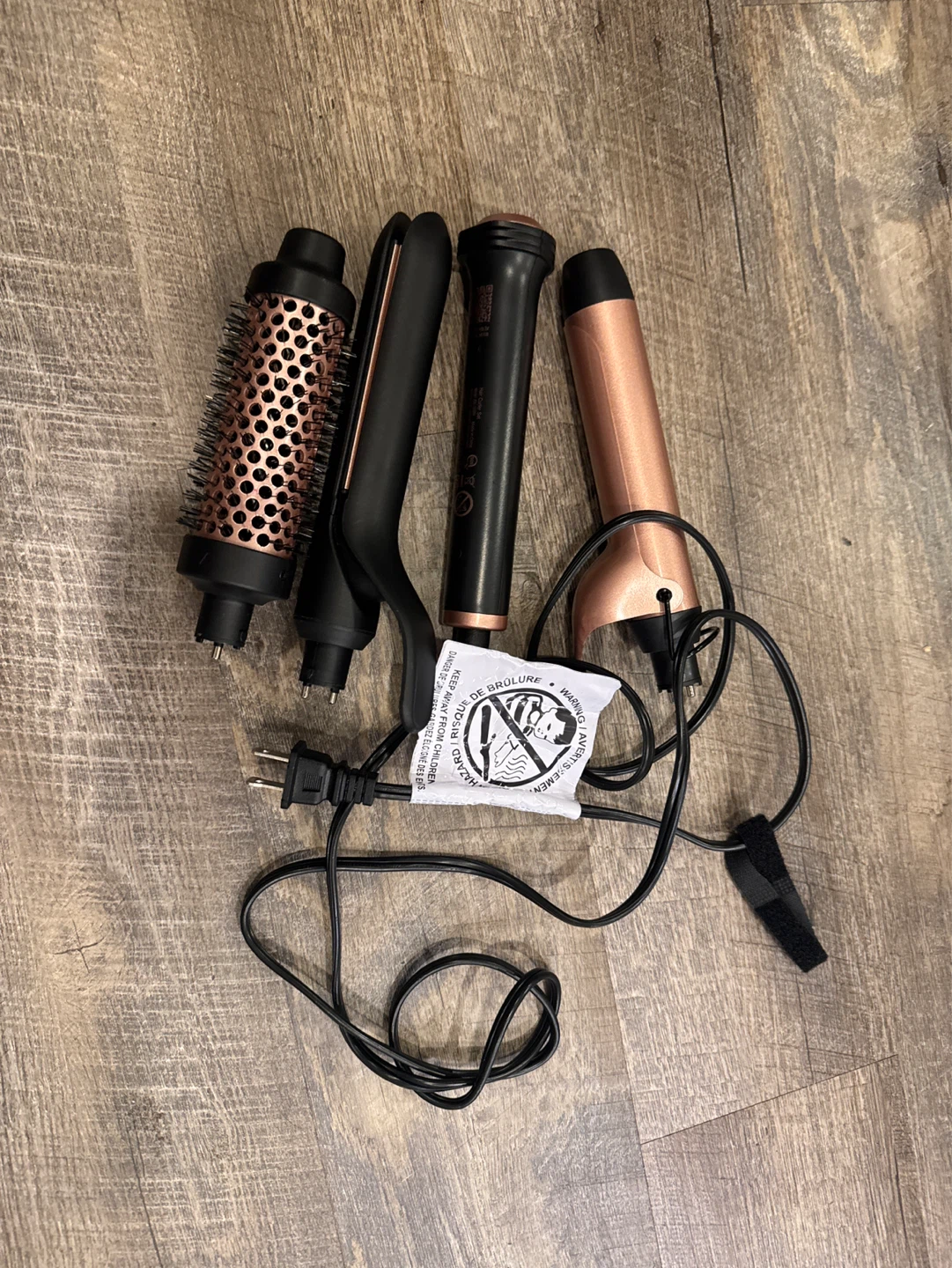 Wavytalk 5 in 1 Curling Wand Set