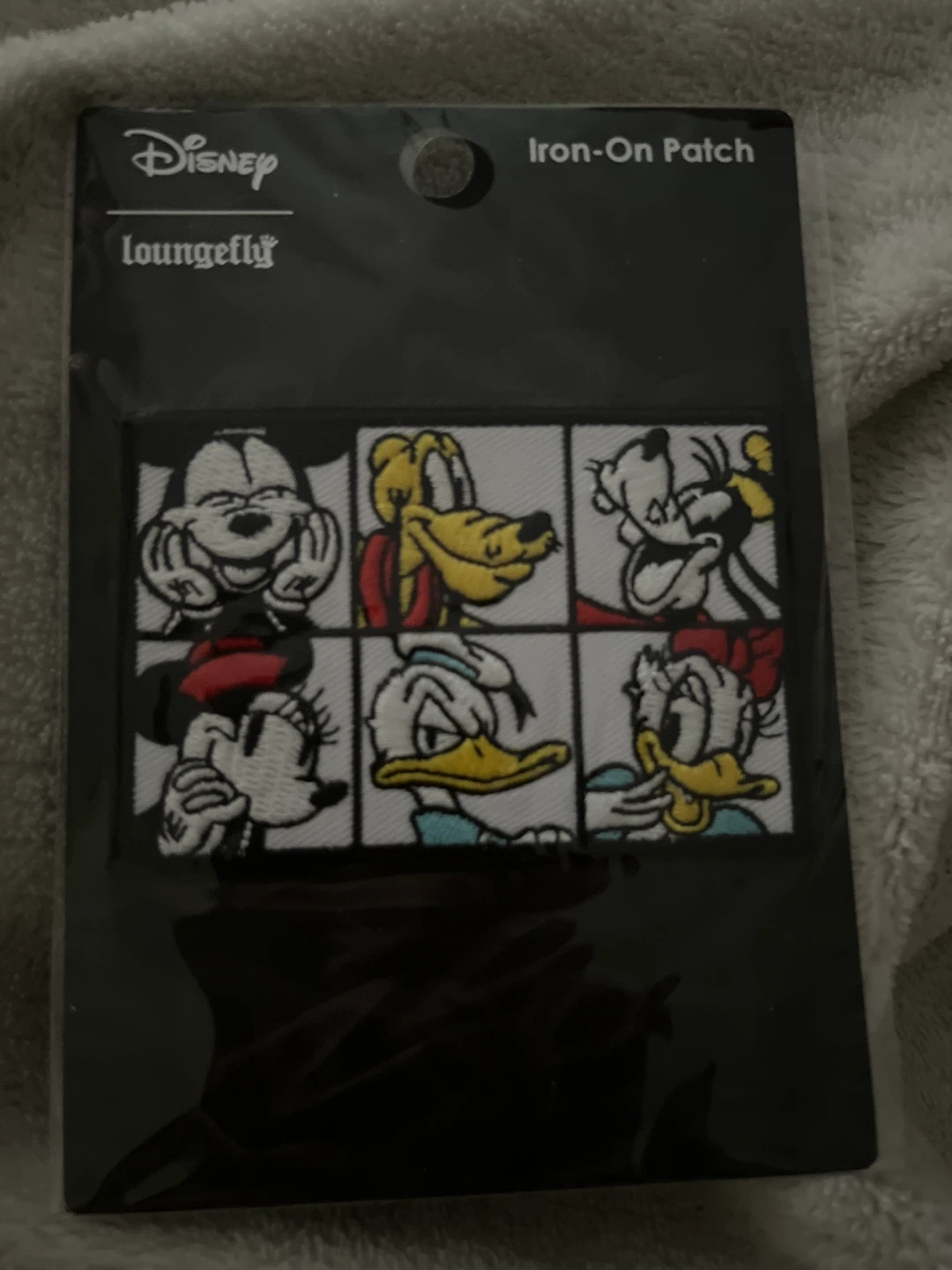 ⚽️Disney Characters Loungefly Iron-On Patch Set