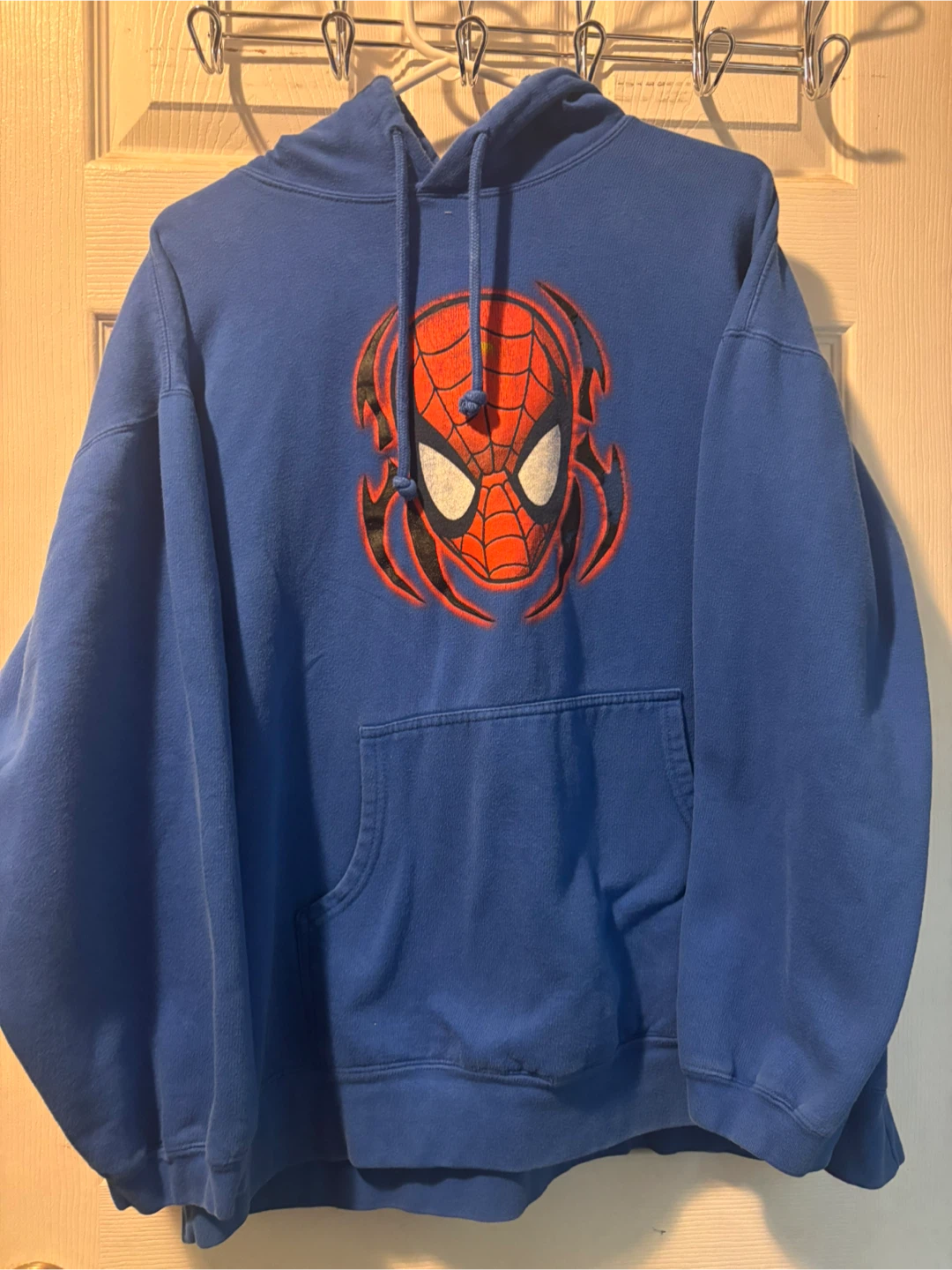 Spider-Man Blue Hoodie 2002
