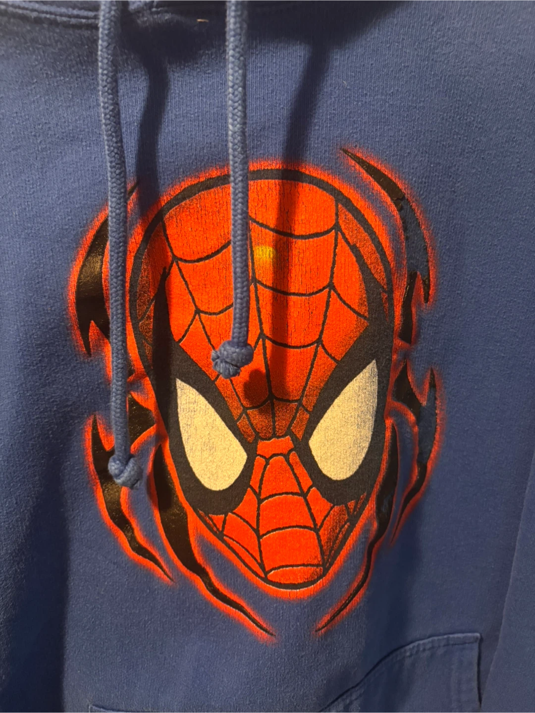 Spider-Man Blue Hoodie 2002 - photo 2