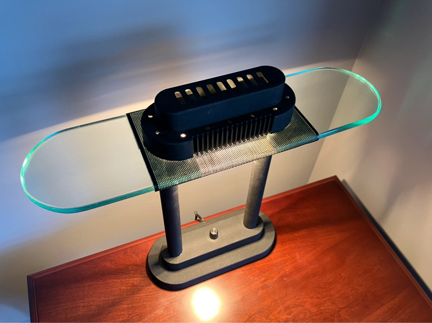 Banker-Style Halogen Desk Lamp - photo 2