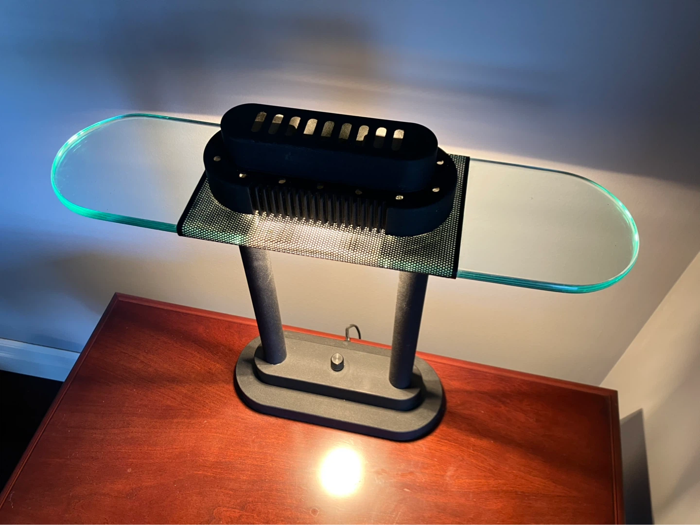 Banker-Style Halogen Desk Lamp - photo 3