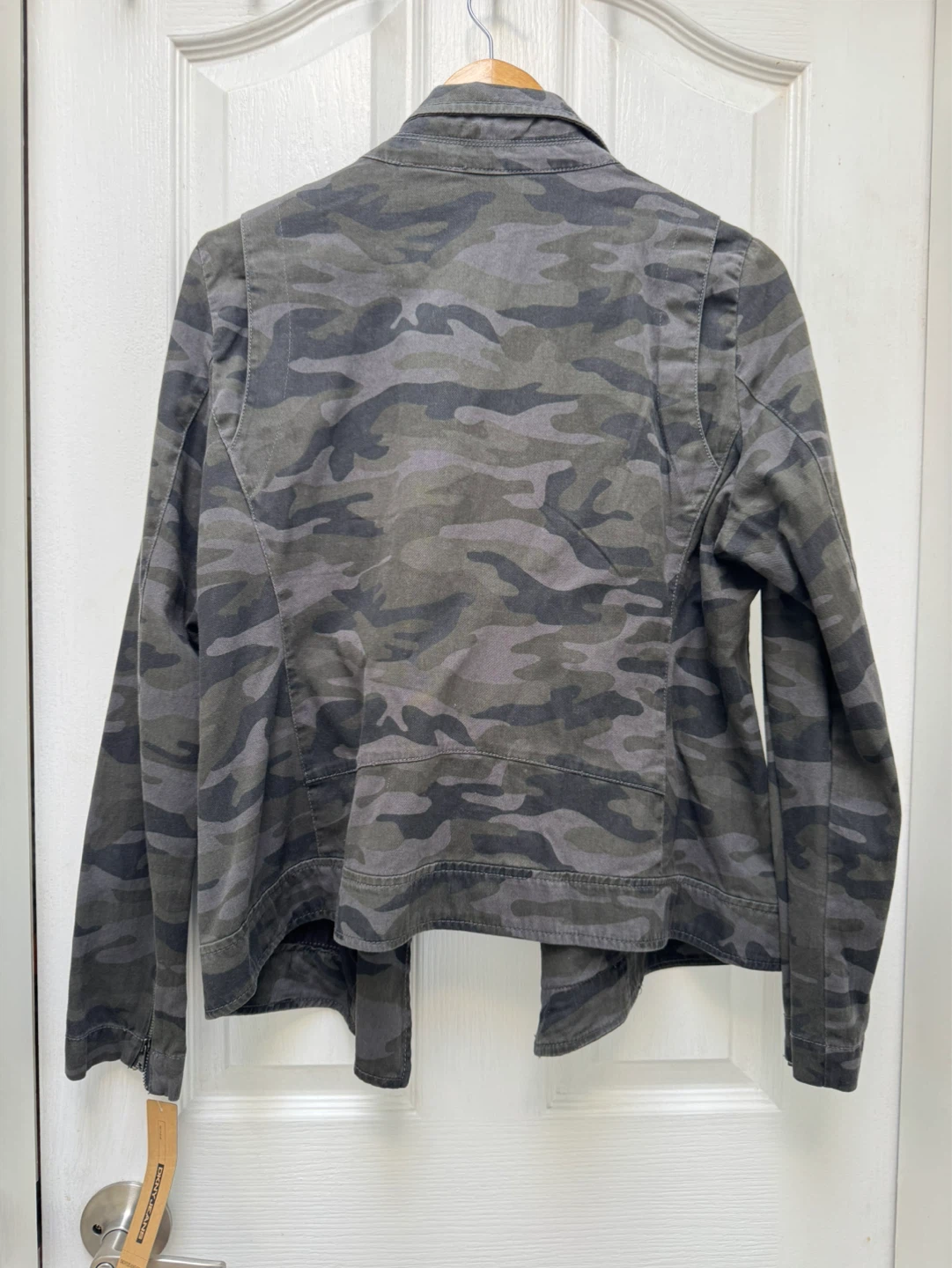 DKNY Jeans Camo Moto Jacket XL ⚽️ - photo 2