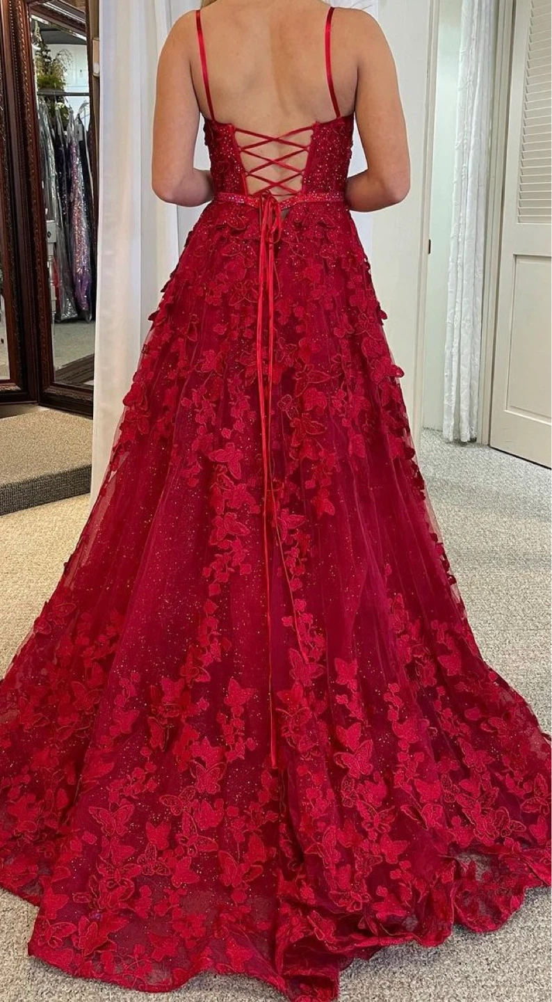 ❤️ Stunning Red Formal Gown – Brand New (Size 10–14) - photo 2