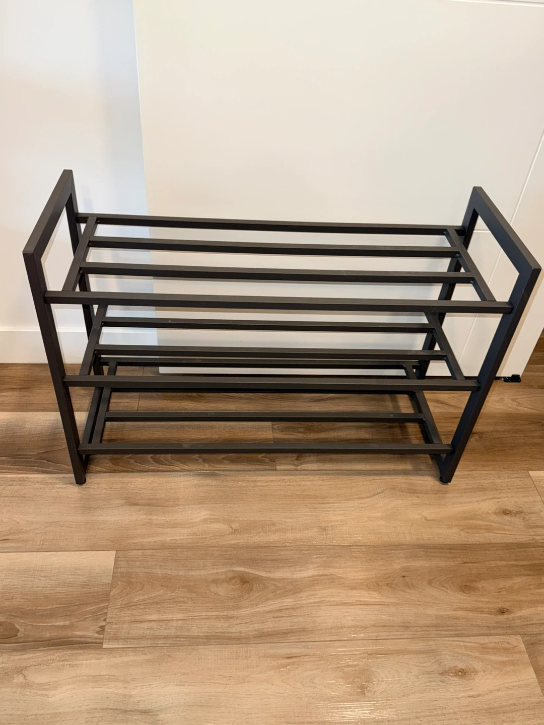 Stackable 3-tier Metal Shoe Rack - photo 4
