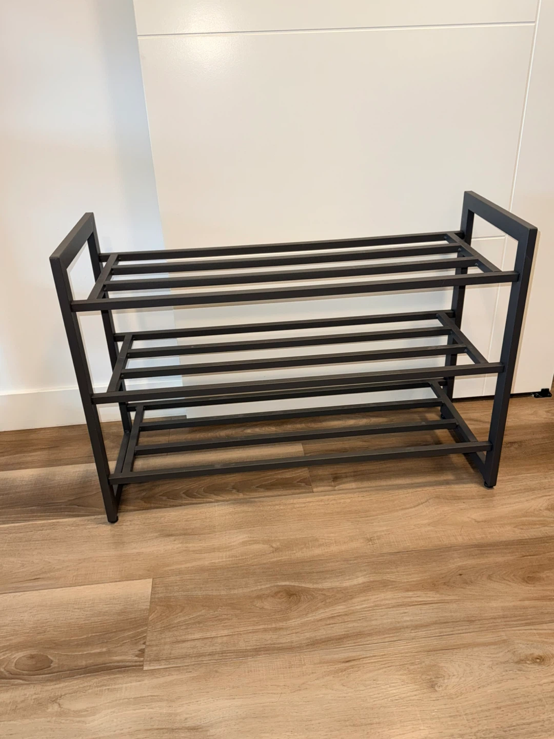 Stackable 3-tier Metal Shoe Rack - photo 3