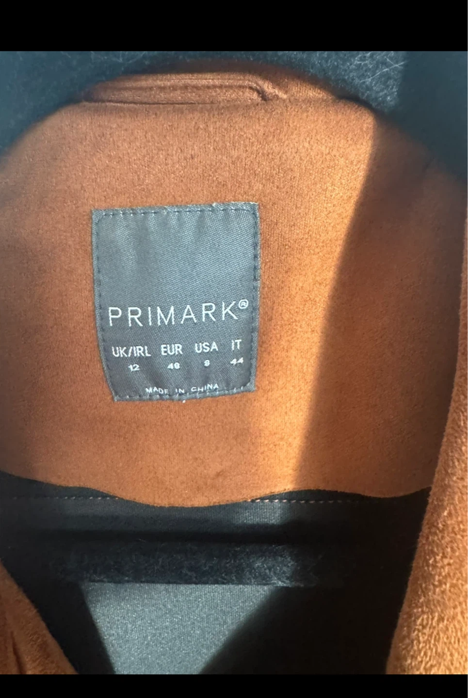 Primark Suede Biker Jacket - size 8 - photo 2
