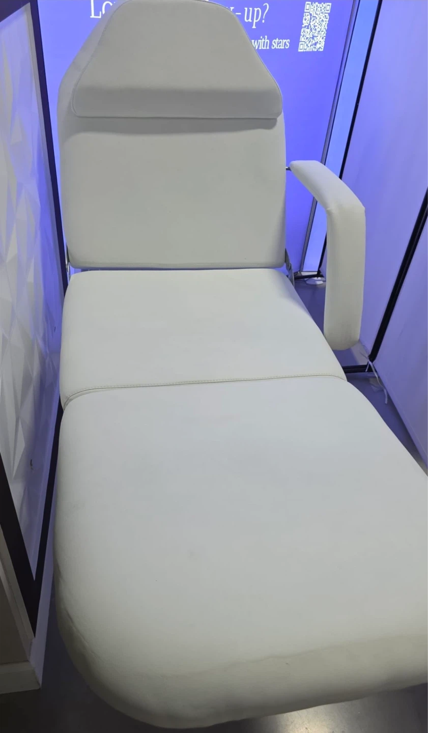 White Massage/Facial Bed