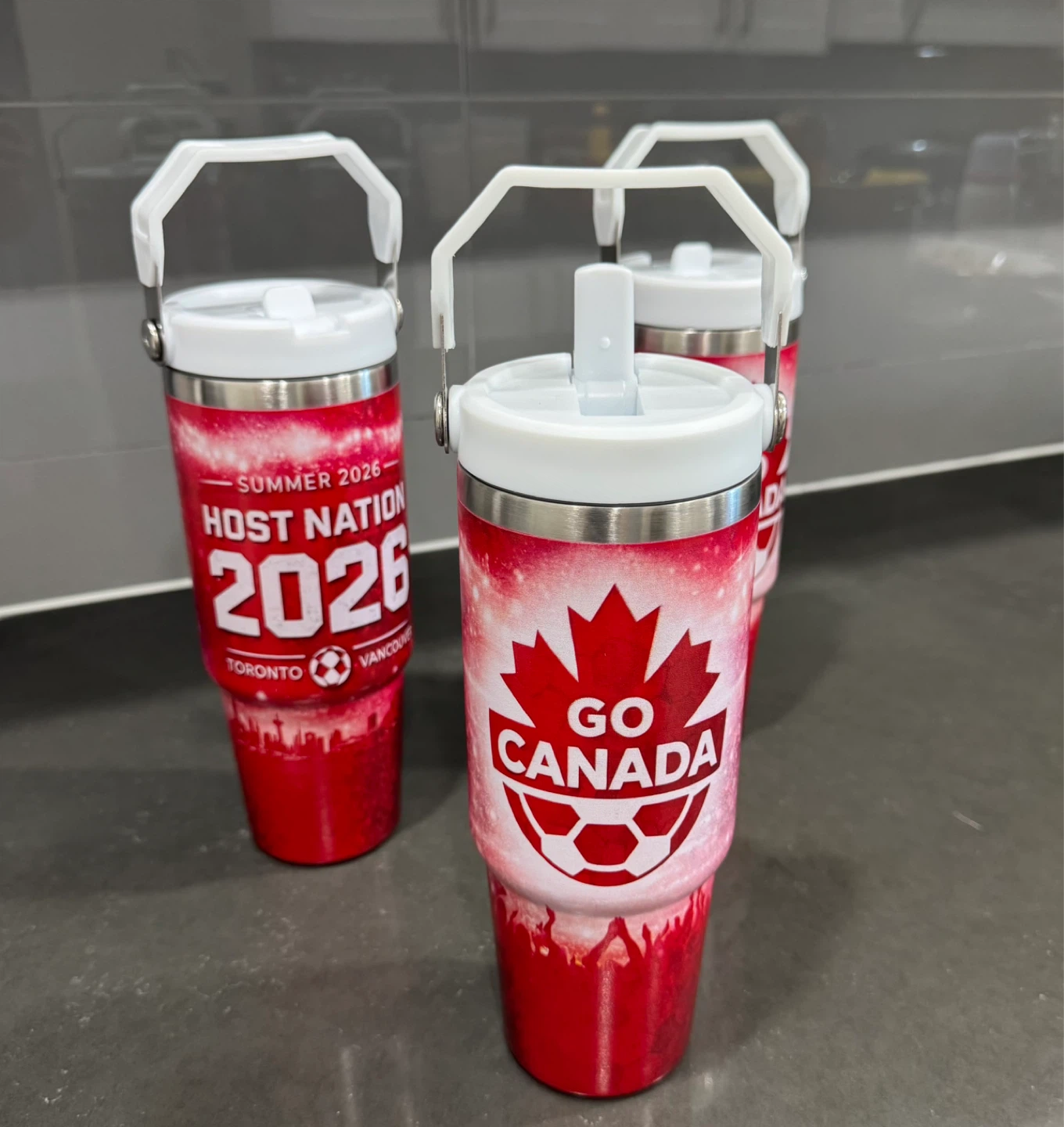 Canada Soccer 2026 Host Nation Tumbler - photo 3