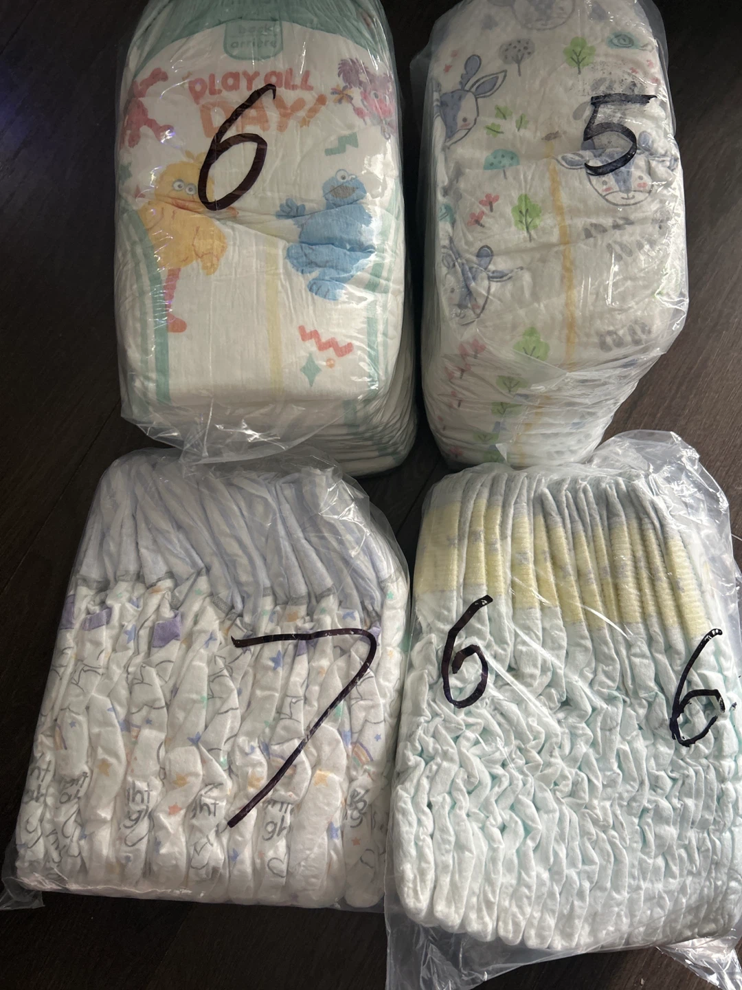 Diapers Size 5 & 6&7