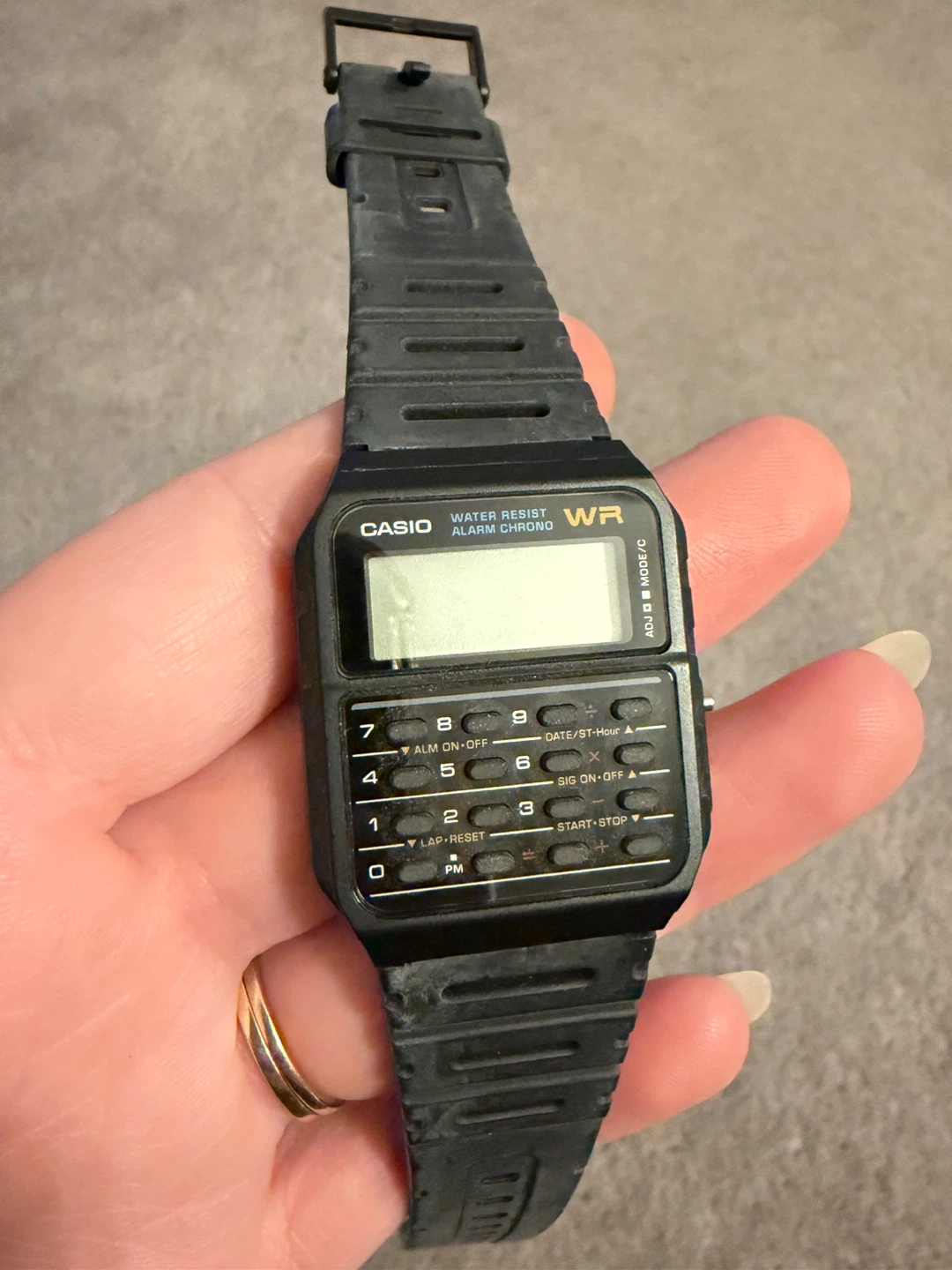 Casio Calculator Watch