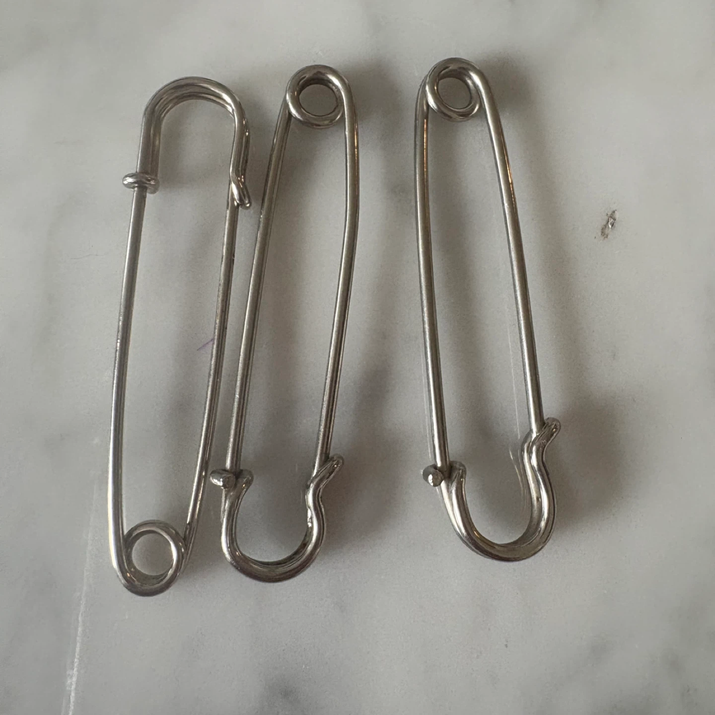 Large Safety Pins (Set of 3)