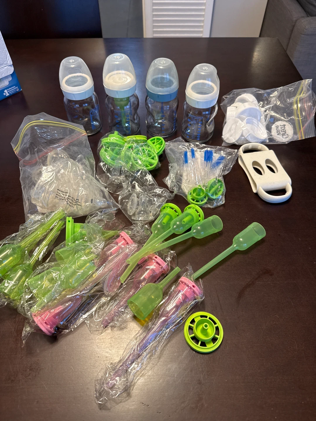 Dr. Brown's Baby glass Bottles & Accessories Set