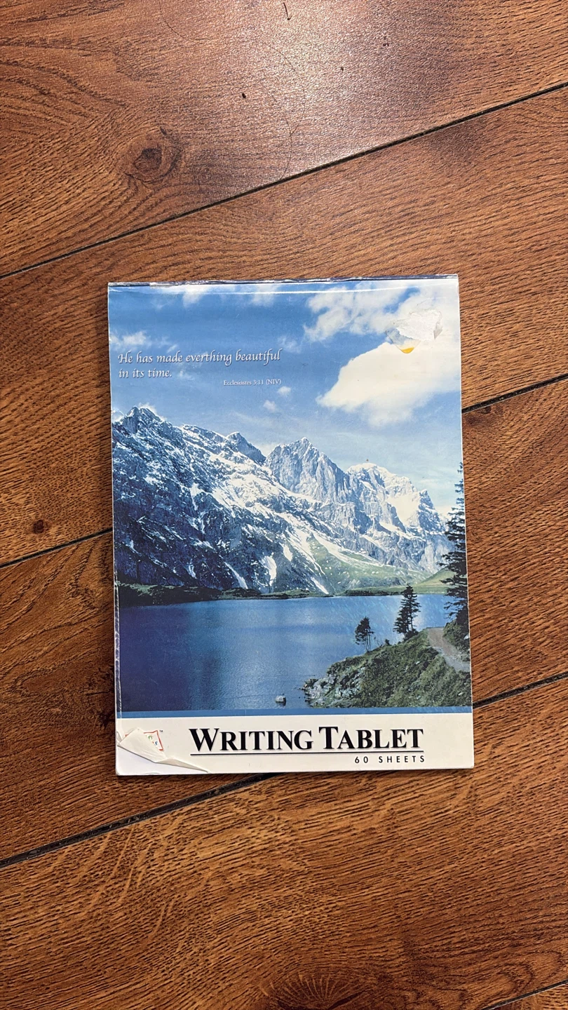 ⚽ Writing Tablet 60 Sheets