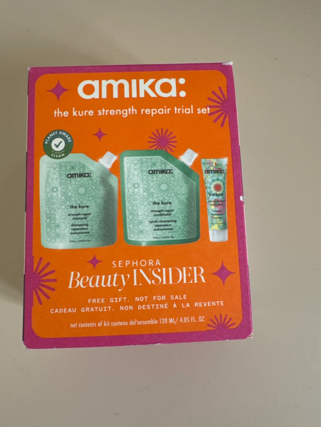 Amika The Kure Strength Repair Trial Set ⚽️