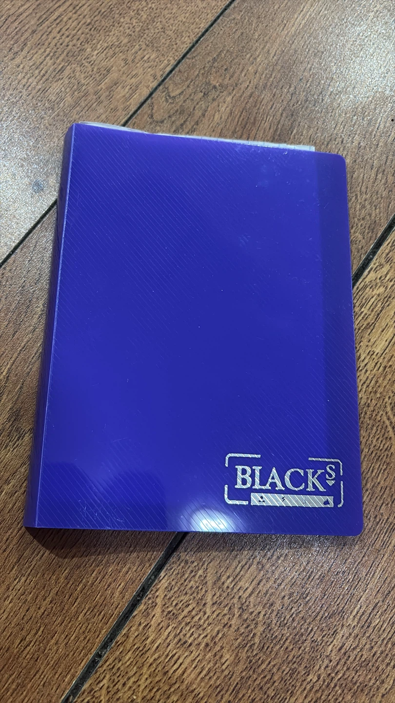 ⚽ Black's Photo Album / Binder