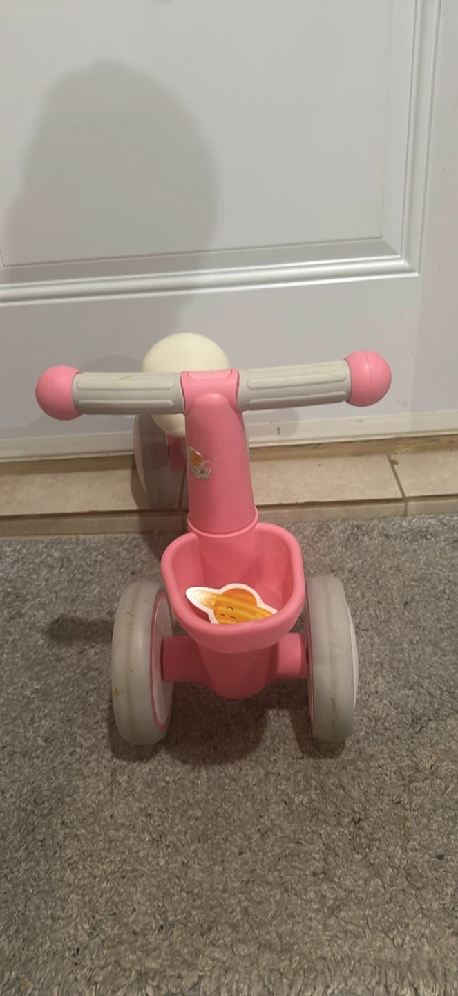 UMATOLL Pink Baby Balance Bike