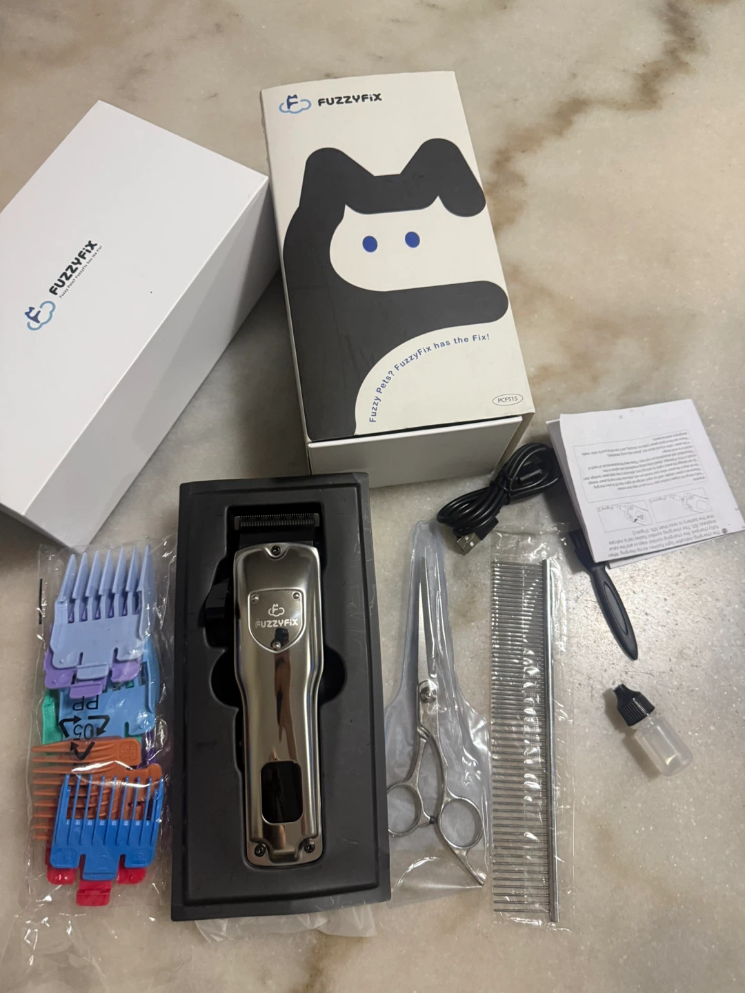 NEW FuzzyFix Pet Clippers for Heavy Coats
