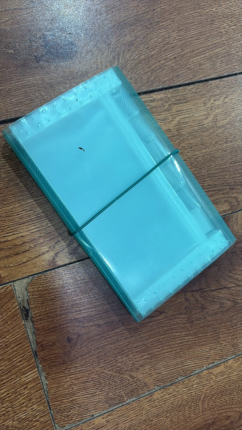 ⚽ Clear Plastic Document Organizer