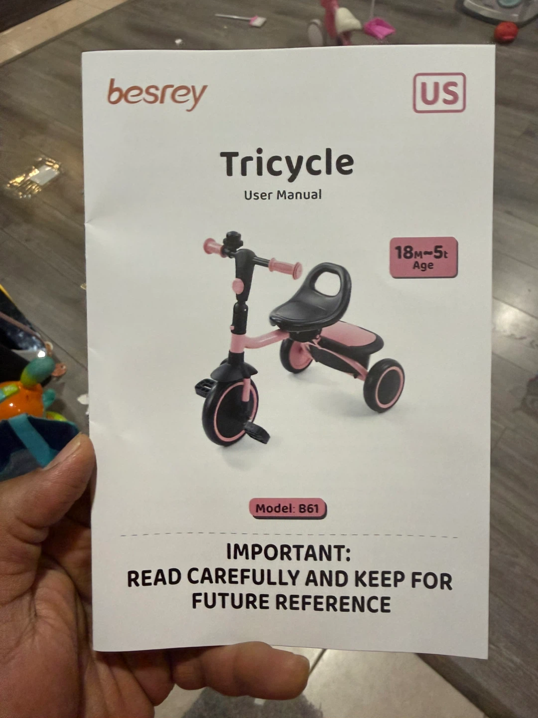 Besrey Tricycle Model 861 - photo 2