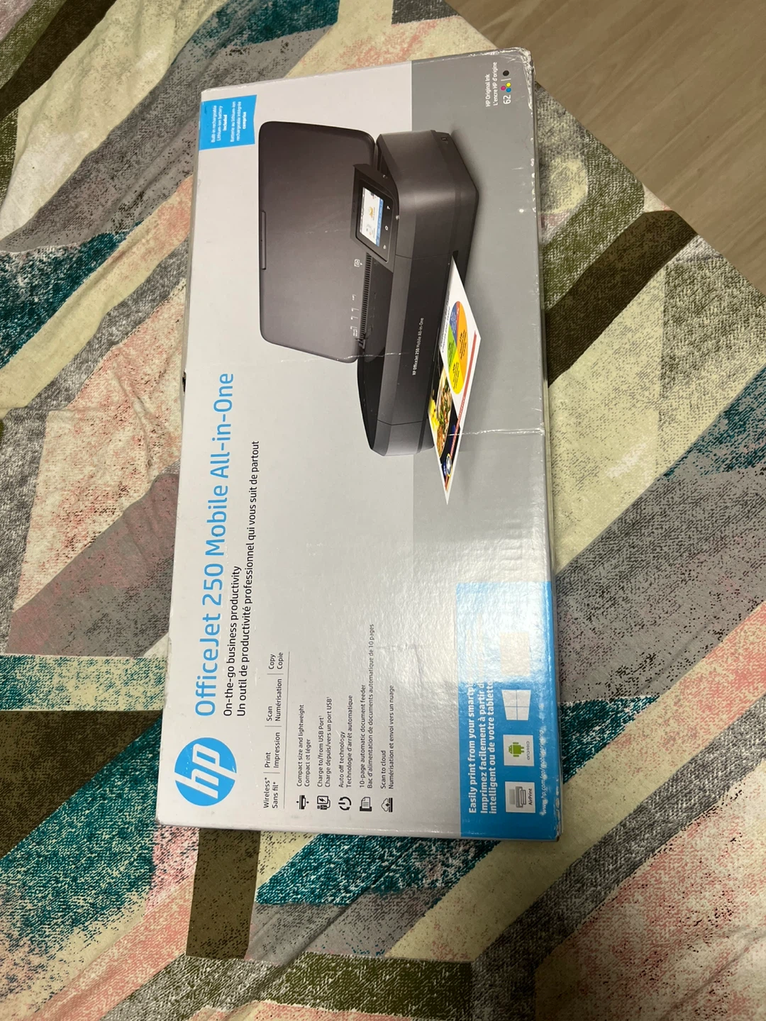HP OfficeJet 250 Mobile All-in-One Printer - photo 3