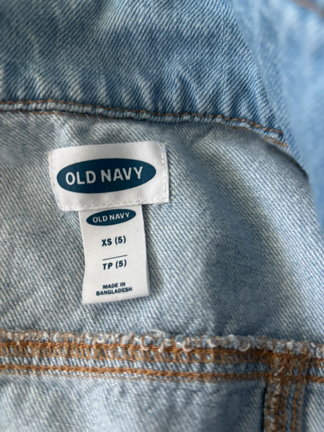 Old Navy Light Wash Denim Vest Size XS (5) - photo 2