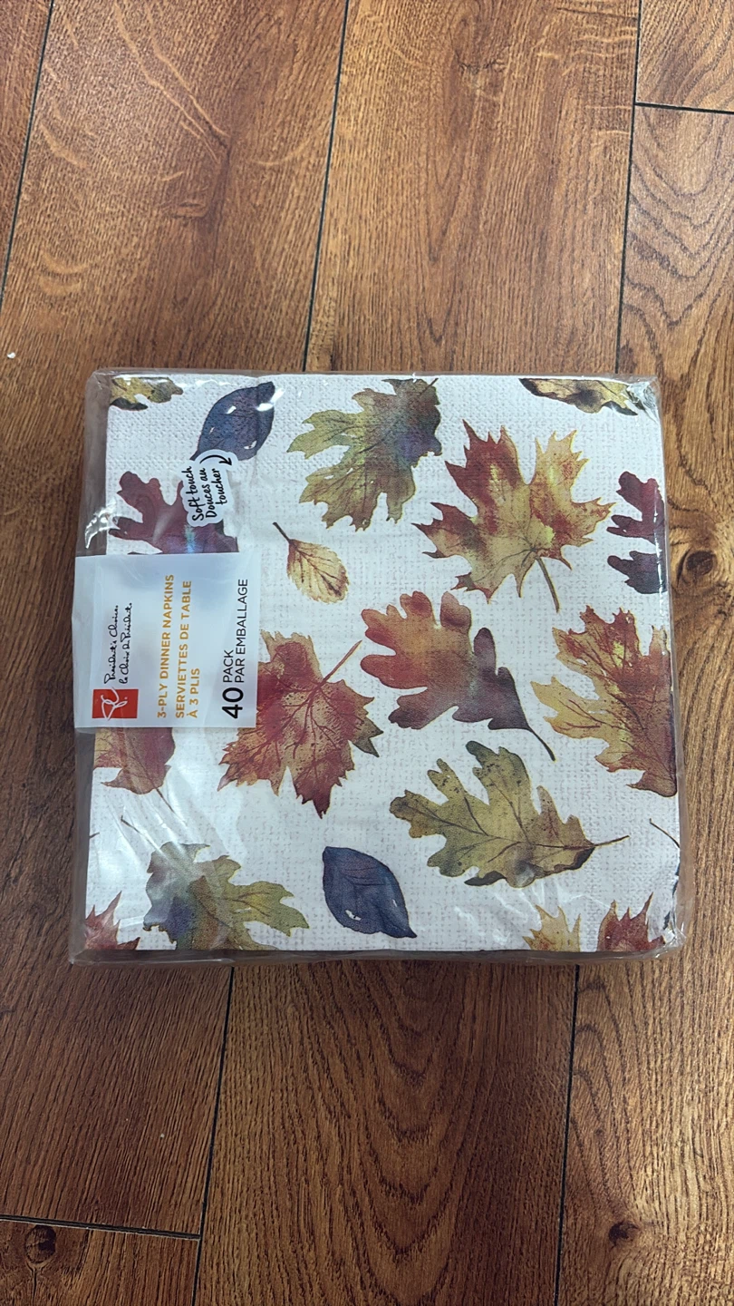 ⚽ President's Choice 40-Pack 3-Ply Dinner Napkins